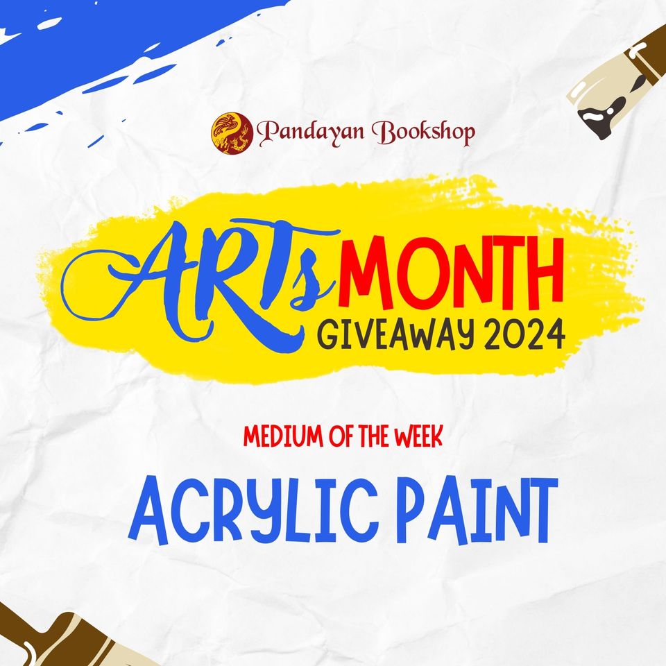 Arts Month Giveaway 2024: Acrylic Paint Edition